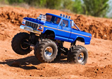 98044-1: TRX-4MT™ Monster Truck with 1979 Ford® F-150® Truck Body: 1/18-Scale 4WD Electric Truck with TQ 2.4GHz Radio System Skill Level 11/18 Scale|Electric