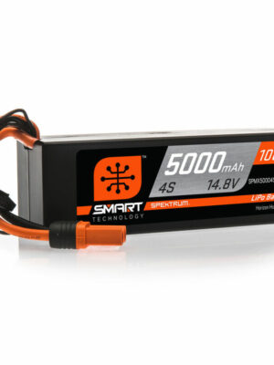 14.8V 5000mAh 4S 100C Smart Hardcase LiPo Battery: IC5